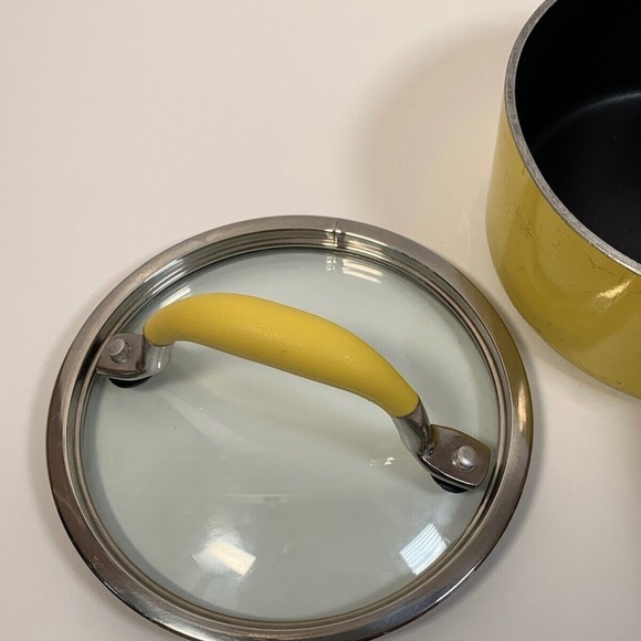 Farberware Millennium 1 Quart 0.9L Yellow Saucepan TQ05 rare vintage - Picture 4 of 10
